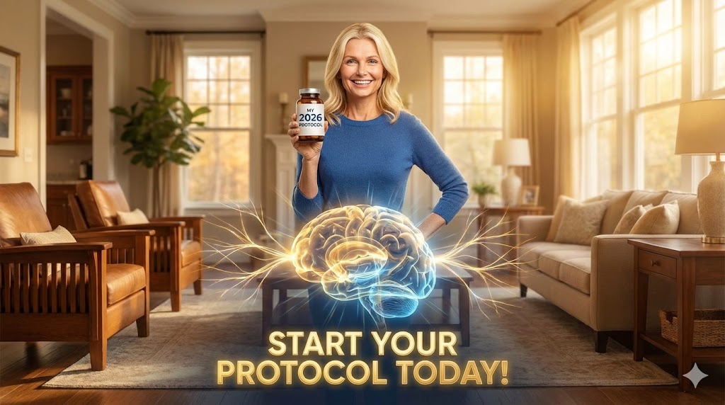 White American woman in 50s taking action on 2026 nootropic stack for brain wealth