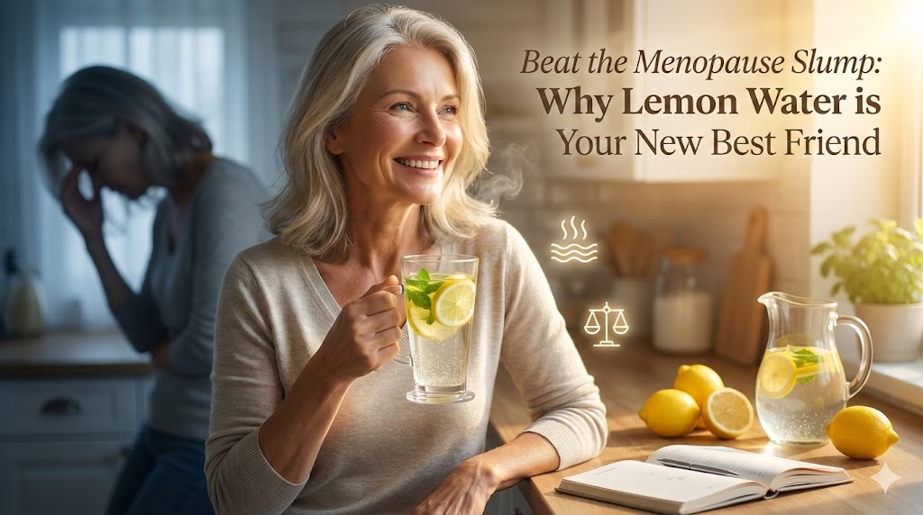 Beat the Menopause Slump: Why Lemon Water is Your New Best Friend